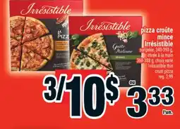 Super C Pizza croûte mince Irrésistible | Irrésistible thin crust pizza offer