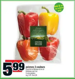 Super C 3 color peppers | 3 color peppers offer