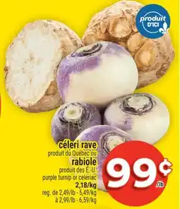 Super C céleri rave | celeriac offer