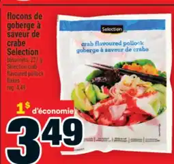 Super C crab flavoured pollock flakes offer