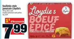 Super C Feuilletés style jamaicain Lloydie's | Lloydie's jamaicain style patties offer