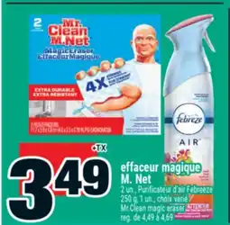Super C EFFACEUR MAGIQUE M. NET | MR.CLEAN MAGIC ERASER offer