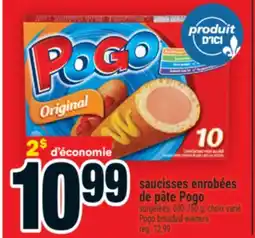 Super C saucisses enrobées de pâte Pogo | Pogo breaded wieners offer