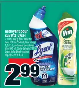 Super C Nettoyant pour cuvette Lysol | Lysol toilet bowl cleaner offer