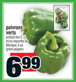 Super C Poivrons verts | green peppers offer