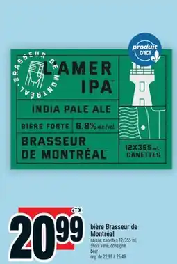 Super C bière Brasseur de Montréal | beer offer
