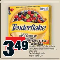 Super C CROÛTES À TARTE TENDERFLAKE | TENDERFLAKE PIE SHELLS offer