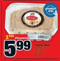 Super C Cretons Norel | Norel Cretons offer