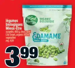Super C Légumes Biologiques Mieux-Être | Life Smart, Organic Frozen Vegetables offer