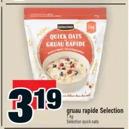 Super C Gruau rapide Selection | Selection quick oats offer