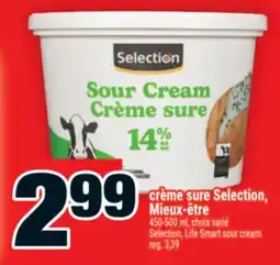Super C crème sure Selection, Mieux‑être | Selection, Life Smart sour cream offer