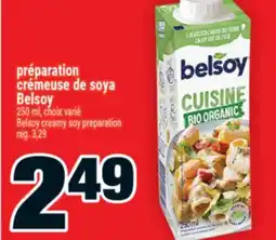 Super C PRÉPARATION CRÉMEUSE DE SOYA BELSOY offer