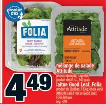 Super C MÉLANGE DE SALADE ATTITUDE | ATTITUDE SALAD MIX offer