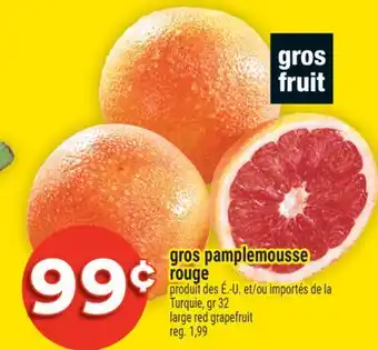 Super C gros pamplemousse rouge | large red grapefruit offer