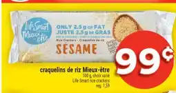 Super C Craquelins de riz Mieux‑être | Life Smart rice crackers offer