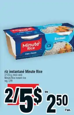 Super C Riz instantané Minute Rice | MinuteRice instant rice offer