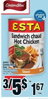 Super C Sauce Cordon Bleu, Esta | CordonBleu, Esta sauce offer