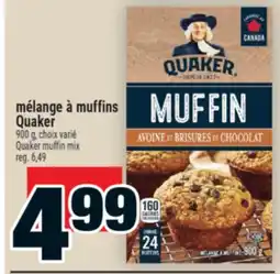 Super C MÉLANGE À MUFFINS QUAKER offer