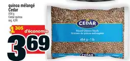 Super C quinoa mélangé Cedar | Cedar quinoa offer
