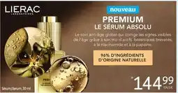 Uniprix LIERAC Sérum/Serum offer