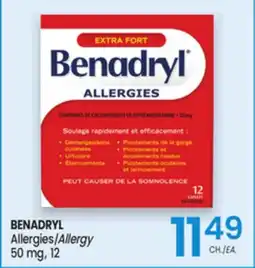Uniprix BENADRYL Allergies/Allergy offer