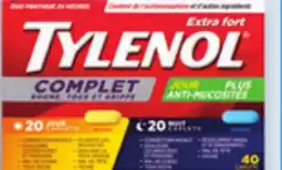 Uniprix TYLENOL Complet ou Extra fort, nuit/Complete or Extra-strength, night offer