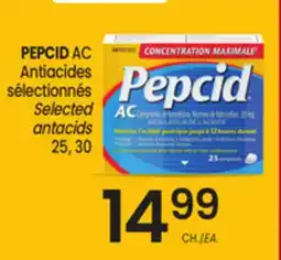 Uniprix PEPCID AC Antiacides sélectionnés /Selected antacids offer