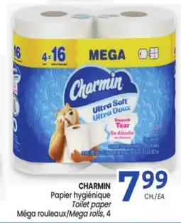 Uniprix CHARMIN Papier hygiénique Méga rouleaux / Toilet paper Mega rolls offer