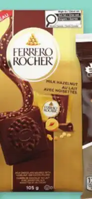 Uniprix FERRERO ROCHER Carrés de chocolat/ Chocolate squares offer