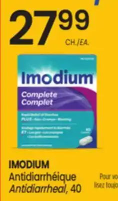 Uniprix IMODIUM Antidiarrhéique/ Antidiarrheal offer