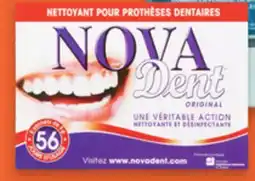 Uniprix NOVADENT Nettoyant pour prothèses dentaires sélectionnés/Selected denture cleanser offer