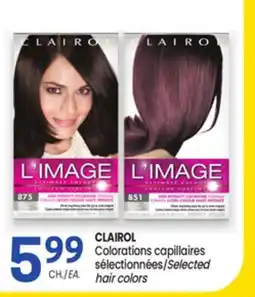 Uniprix CLAIROL Colorations capillaires sélectionnées/Selected hair colors offer