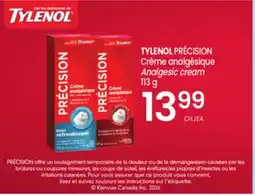 Uniprix TYLENOL PRÉCISION Crème analgésique /Analgesic cream offer