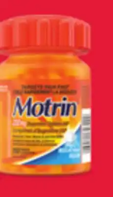 Uniprix MOTRIN Ibuprofène/Ibuprofen offer
