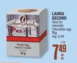 Jean Coutu LAURA SECORD Chocolate egg offer