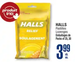 Jean Coutu HALLS Lozenges offer