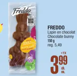 Jean Coutu FREDDO Chocolate bunny offer