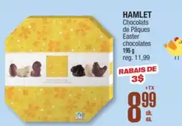 Jean Coutu HAMLET Easter chocolates offer