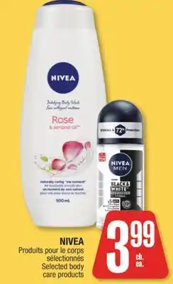 Jean Coutu NIVEA Selected body care products offer