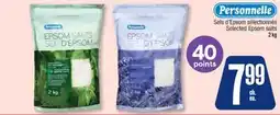 Jean Coutu PERSONNELLE Selected Epsom salts offer