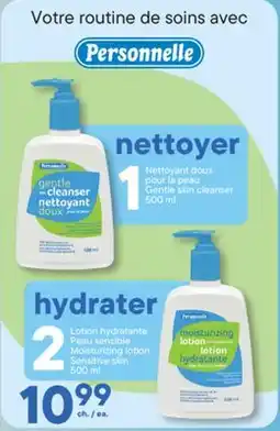 Jean Coutu PERSONNELLE Gentle skin cleanser offer