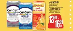 Jean Coutu CENTRUM, EMERGEN-C Selected Products offer