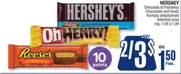 Jean Coutu HERSHEY Chocolates and treats offer