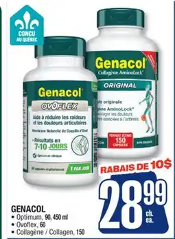 Jean Coutu GENACOL offer