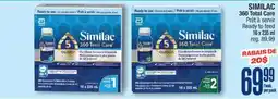Jean Coutu SIMILAC 360 Total Care Ready to feed offer