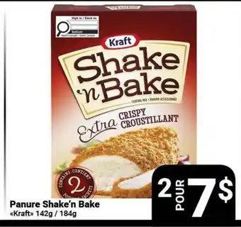 Pasquier Panure Shake'n Bake Kraft offer