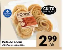 Pasquier Pets de soeur St-Donat offer