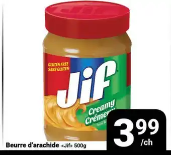 Pasquier Beurre d'arachide Jif offer
