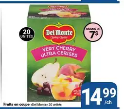Pasquier Fruits en coupe Del Monte offer