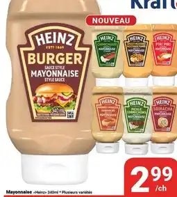 Pasquier Mayonnaise Heinz offer